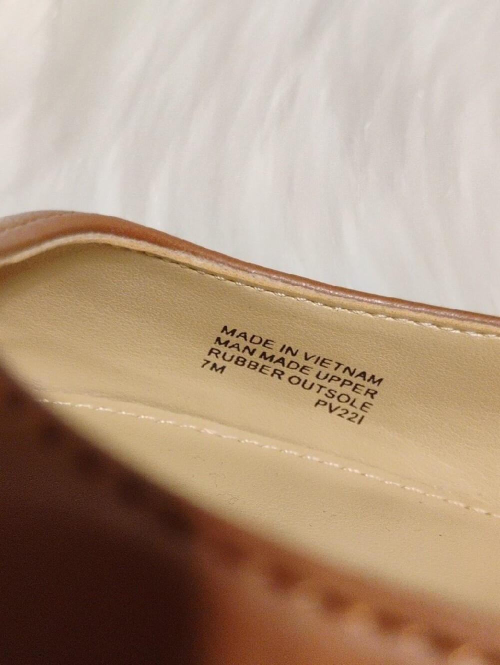 (C-73) New Michael Kors Chestnut Brown Leather MK Logo Ballet Flats - Picture 7 of 10